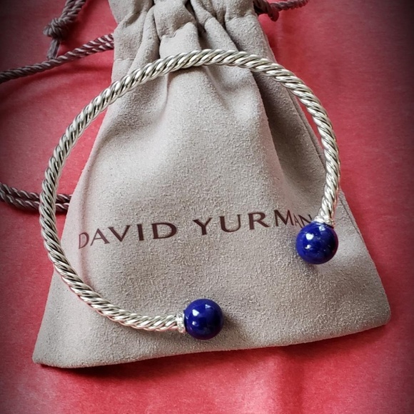 DY Sterling Silver 3mm Cable Bracelet - Picture 2 of 5